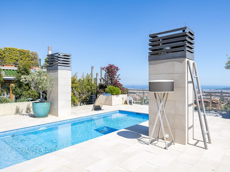 Эксклюзивный пентхаус с террасами и частным бассейном в районе Саррия, Барселона. Фото:  5