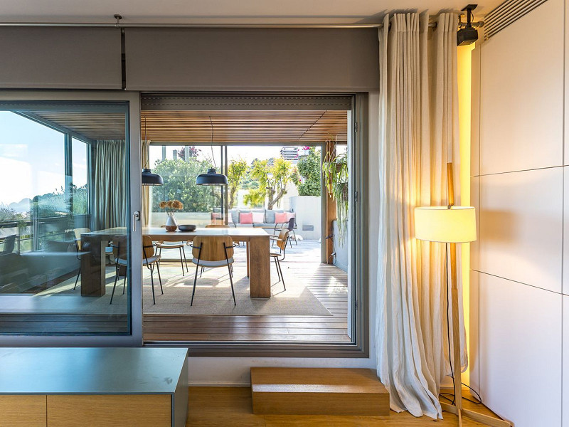 Эксклюзивный пентхаус с террасами и частным бассейном в районе Саррия, Барселона. Фото:  34