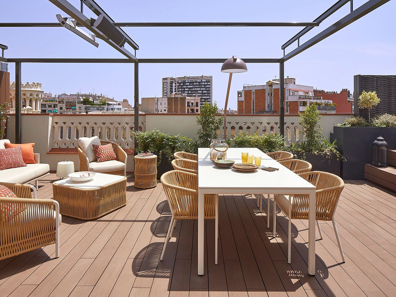 Penthouse With Private Terrace And Pool In Barcelona, Eixample. Photo:  2