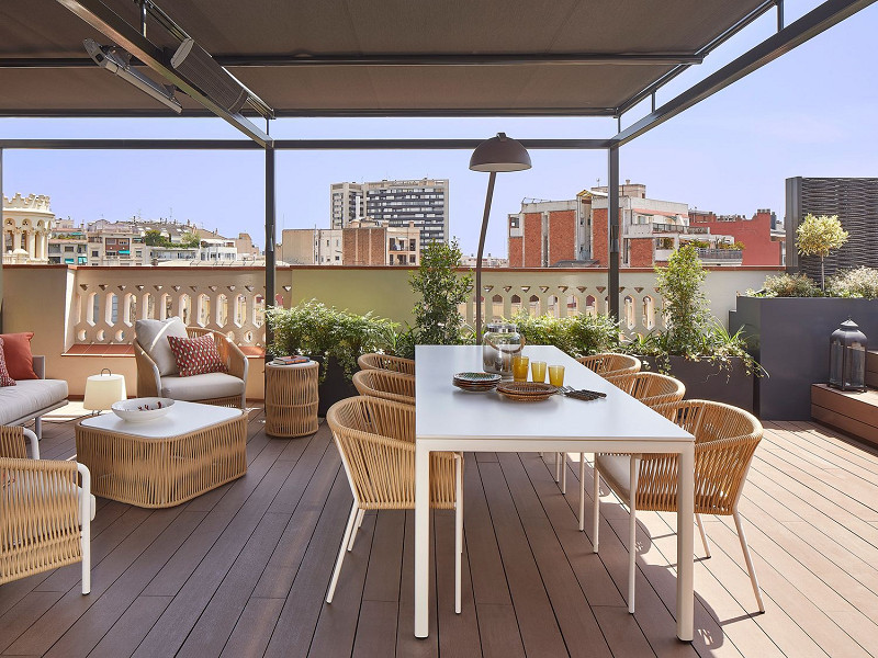 Penthouse With Private Terrace And Pool In Barcelona, Eixample. Photo:  20