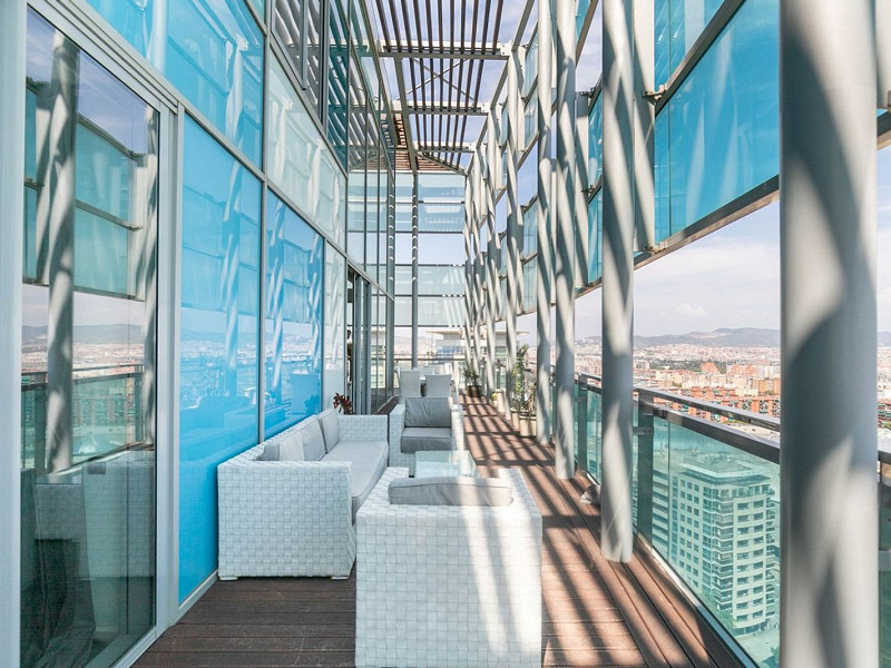 Penthouse with Terrace, Jacuzzi and Sea Views in Diagonal Mar, Barcelona. Photo:  6