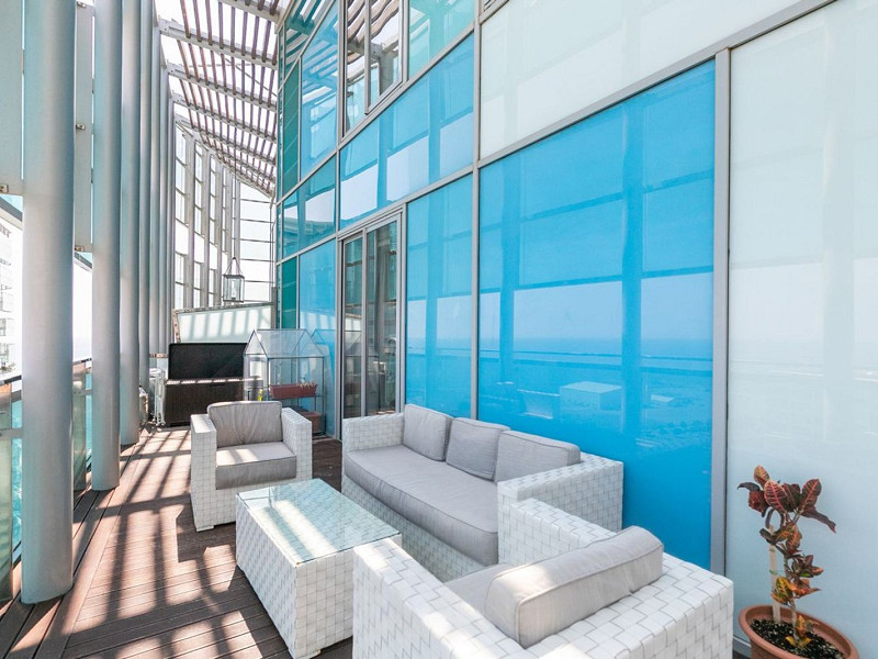 Penthouse with Terrace, Jacuzzi and Sea Views in Diagonal Mar, Barcelona. Photo:  9