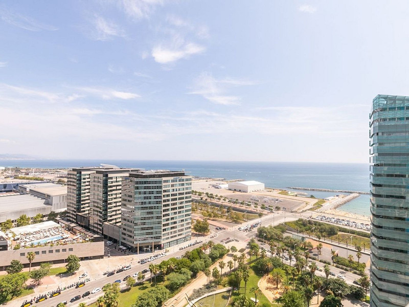 Penthouse with Terrace, Jacuzzi and Sea Views in Diagonal Mar, Barcelona. Photo:  25