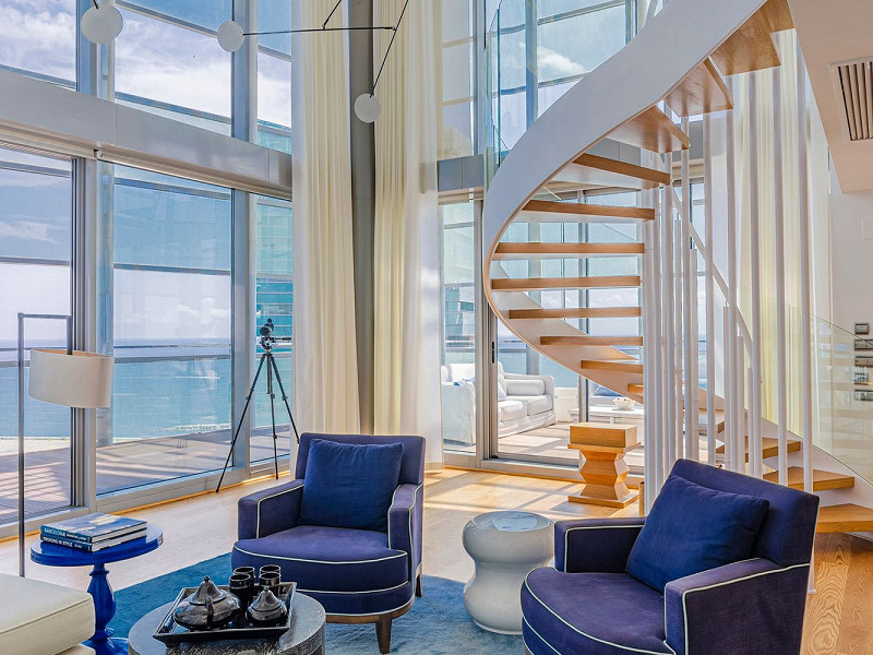 Пентхаус с панорамной террасой и видом на море в Диагональ Мар, Барселона. Фото:  2