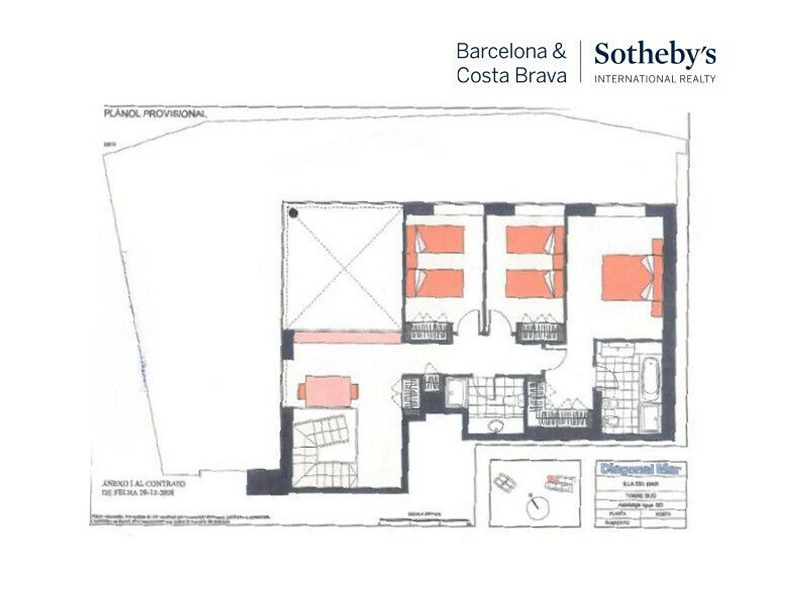 Элитный пентхаус с панорамной террасой на первой линии моря в Диагональ Мар, Барселона. Фото:  29
