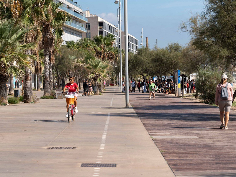 Residencial Marenostrum en Badalona, a 3 km de Barcelona. Foto:  32