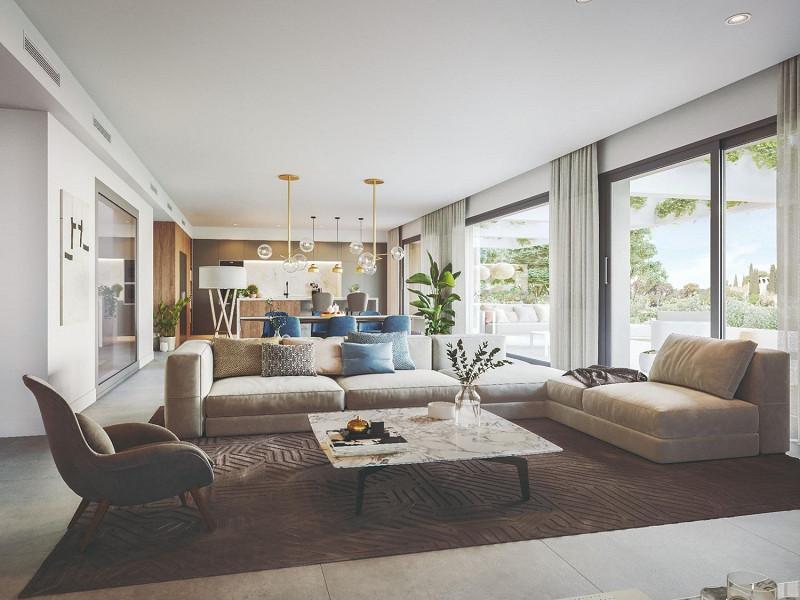 New-Build Villa on the Front Line of the Golf Course with Contemporary Design in La Roca del Valles, Barcelona. Photo:  3