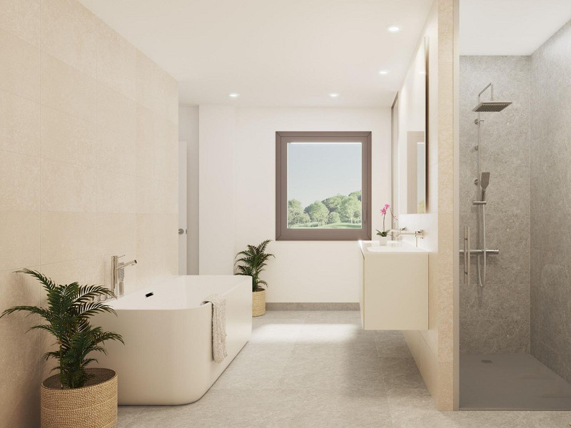 New-Build Villa on the Front Line of the Golf Course with Contemporary Design in La Roca del Valles, Barcelona. Photo:  11