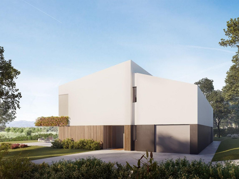 New-Build Villa on the Front Line of the Golf Course with Contemporary Design in La Roca del Valles, Barcelona. Photo:  17