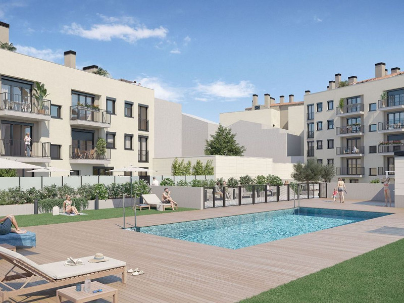 Жилой комплекс Tres Creus: современные квартиры недалеко от центра Сабаделя, Барселона. Фото:  1