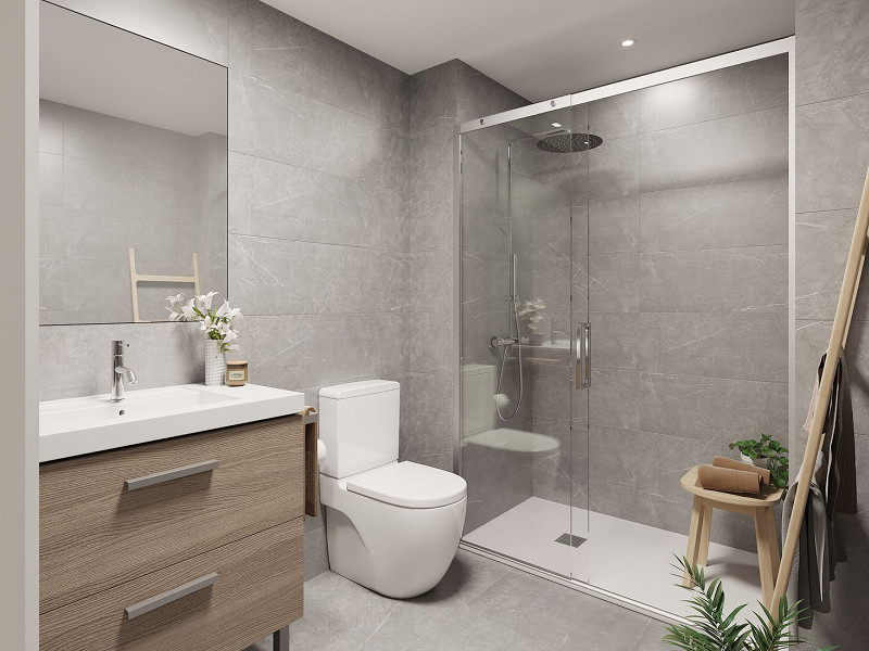 Современные квартиры высокого класса в жилом комплексе, находящемся в стадии строительства, в Оспиталет-де-Льобрегат, Барселона. Фото:  10