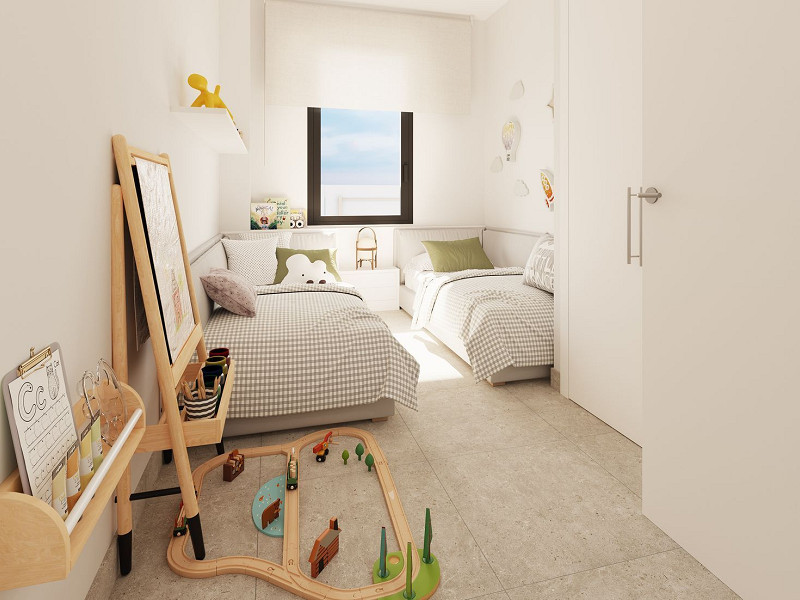 Современные квартиры высокого класса в жилом комплексе, находящемся в стадии строительства, в Оспиталет-де-Льобрегат, Барселона. Фото:  11