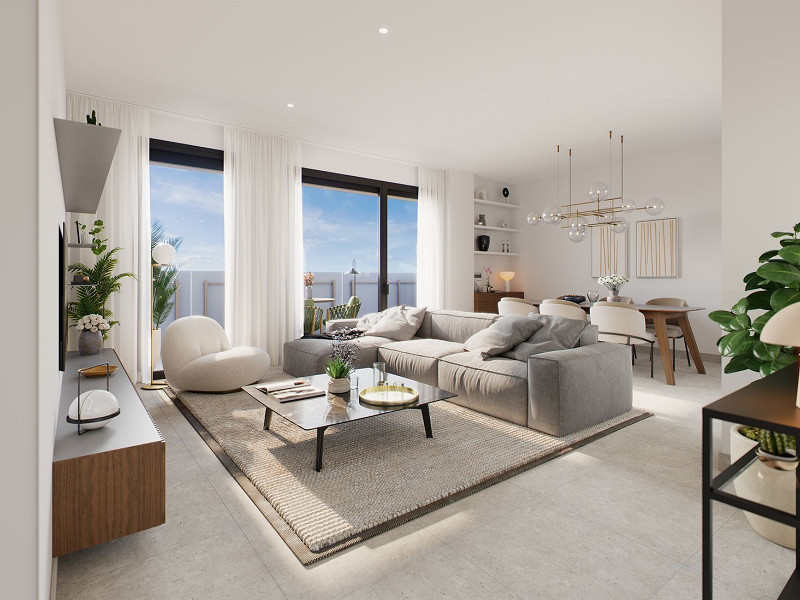 Современные квартиры высокого класса в жилом комплексе, находящемся в стадии строительства, в Оспиталет-де-Льобрегат, Барселона. Фото:  1