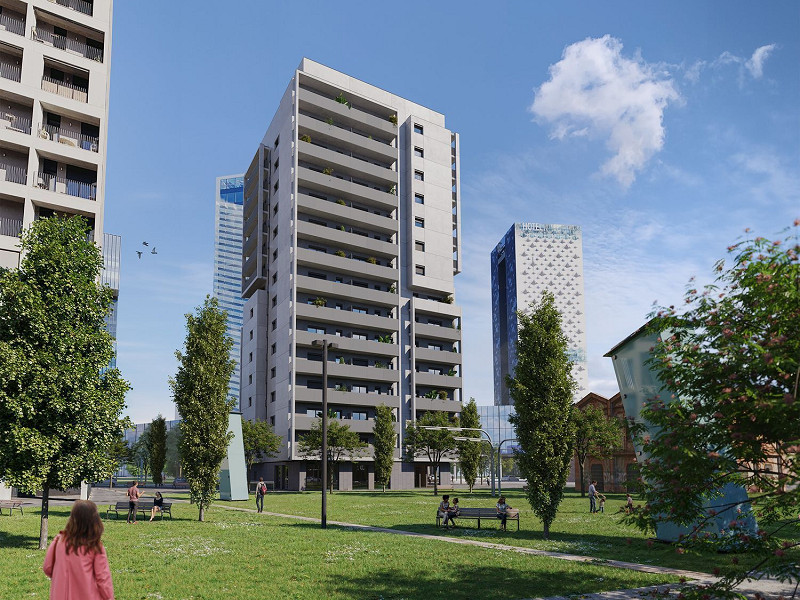 Современные квартиры высокого класса в жилом комплексе, находящемся в стадии строительства, в Оспиталет-де-Льобрегат, Барселона. Фото:  4