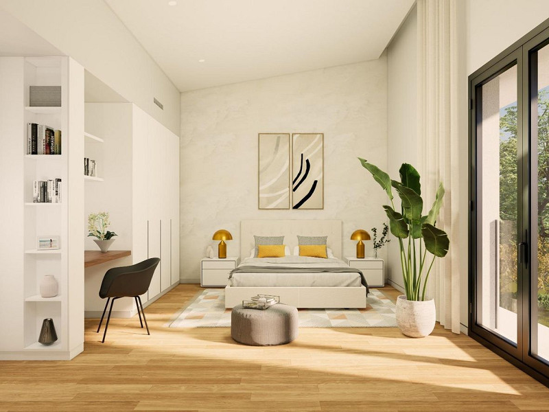 Villa de obra nueva junto al campo de golf en La Roca del Valles, Barcelona. Foto:  3