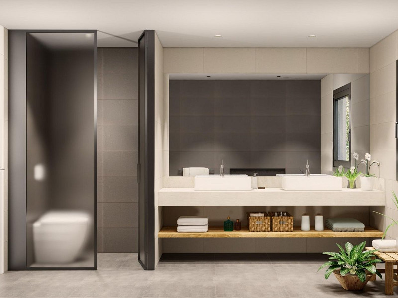 Villa de obra nueva junto al campo de golf en La Roca del Valles, Barcelona. Foto:  6