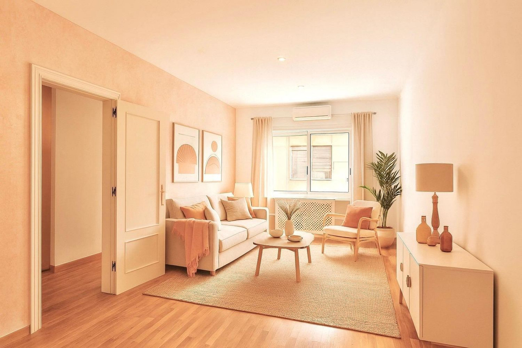 Piso reformado con distribución funcional en Sant Gervasi – La Bonanova, Barcelona