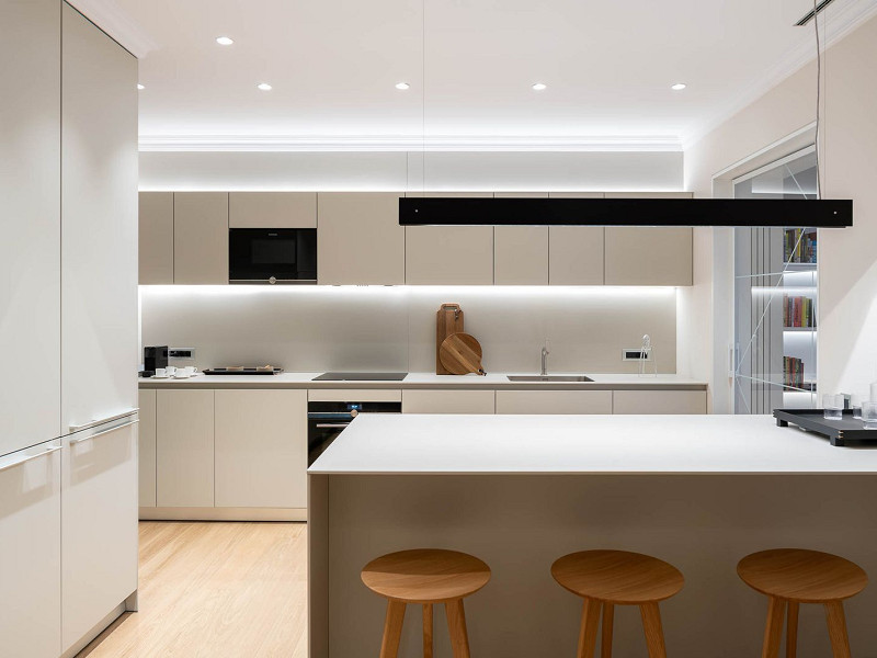 Piso de obra nueva en finca histórica frente al Port Vell, Barcelona. Foto:  17