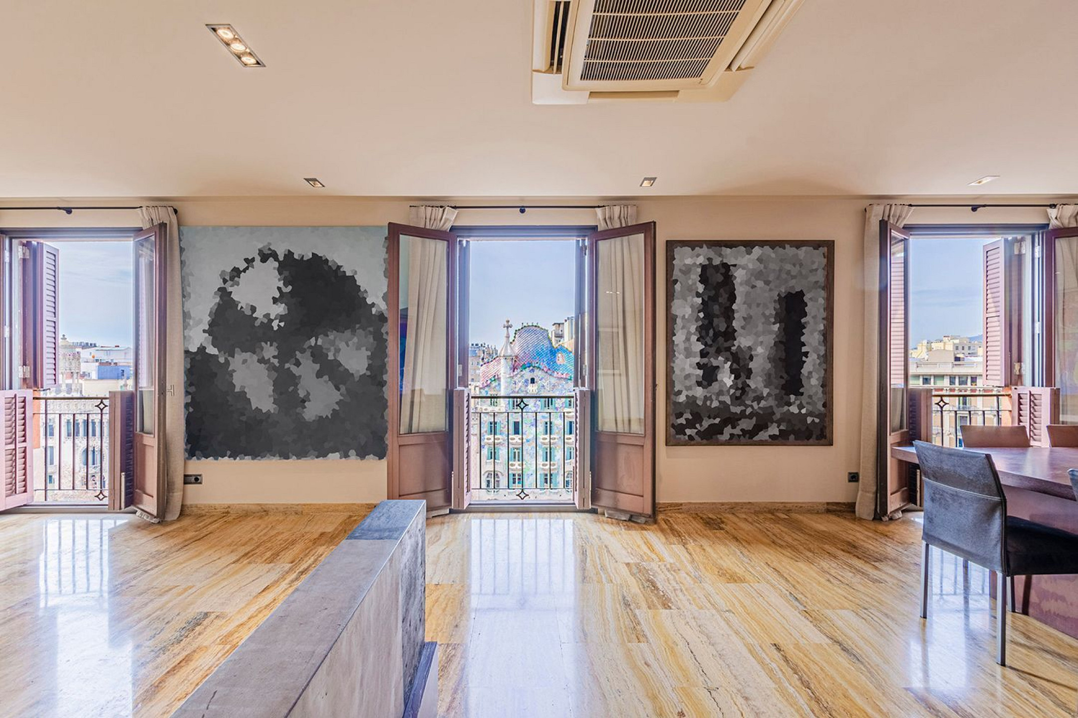 Vivienda con vistas directas a Casa Batlló en el Passeig de Gracia, Barcelona