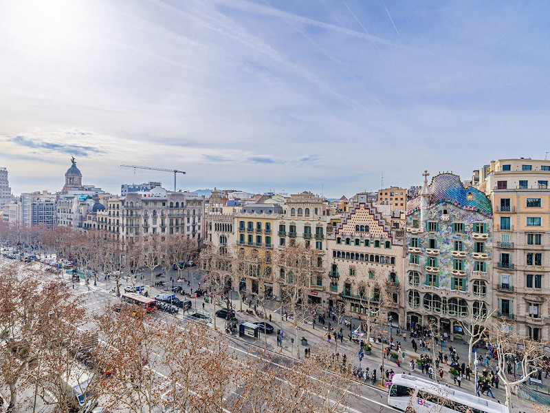 Vivienda con vistas directas a Casa Batlló en el Passeig de Gracia, Barcelona. Foto:  7