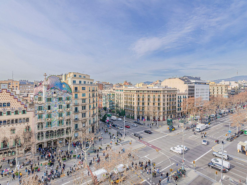 Vivienda con vistas directas a Casa Batlló en el Passeig de Gracia, Barcelona. Foto:  8