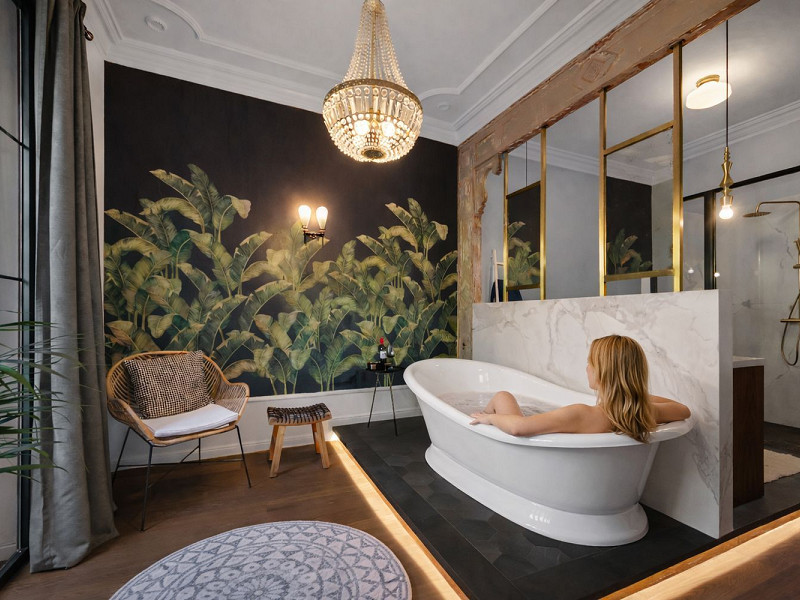 Renovated apartment with gallery and high ceilings near Arc de Triomf, Barcelona. Photo:  2