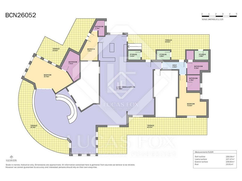 Unique Penthouse with Panoramic Terraces in Eixample, Barcelona. Photo:  56