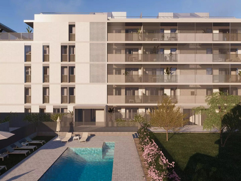 Apartments in a new residential complex in Sant Cugat in the Volpeyeres area. Photo:  2