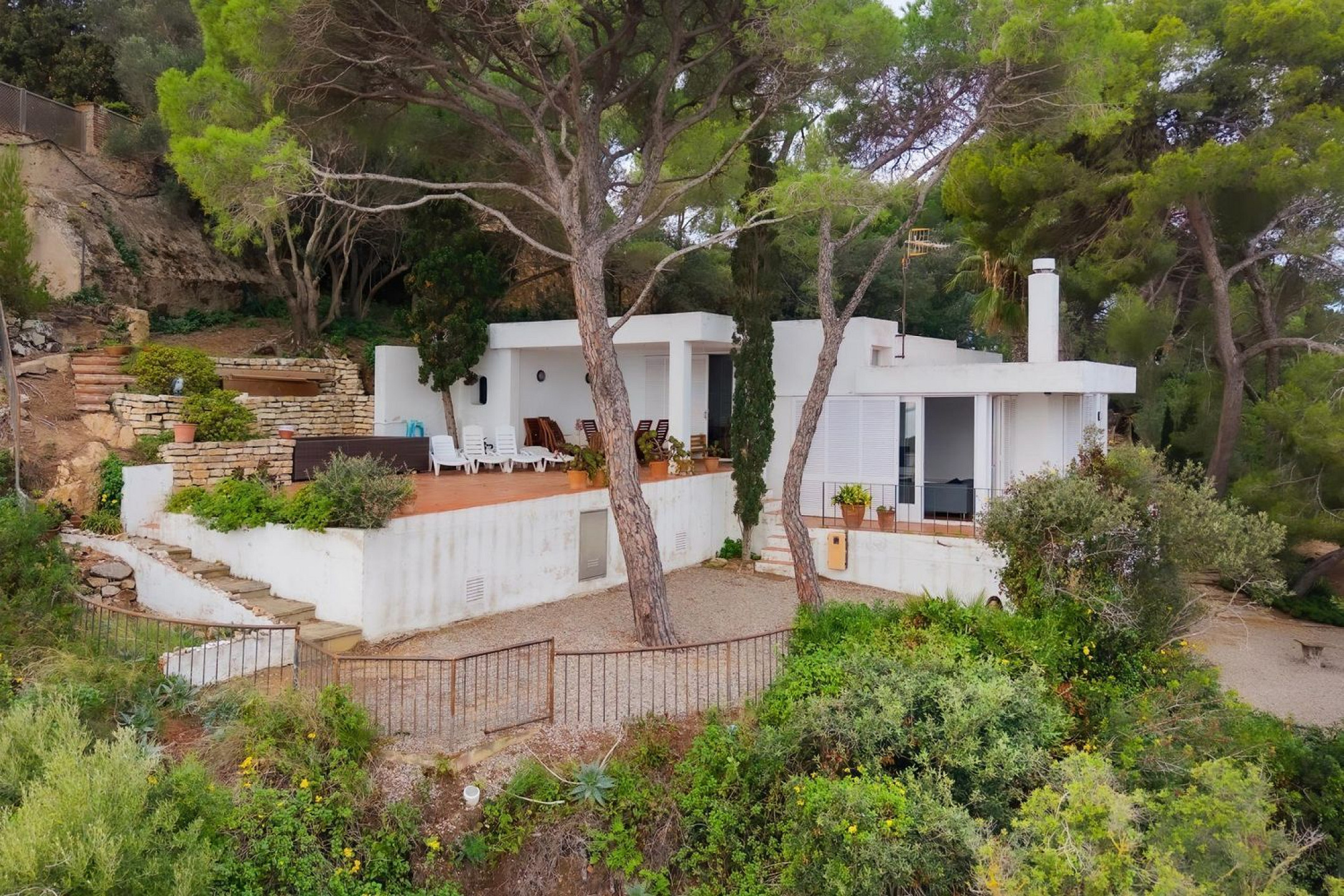 Exclusive seafront villa in Cala Sa Forcanera, Blanes