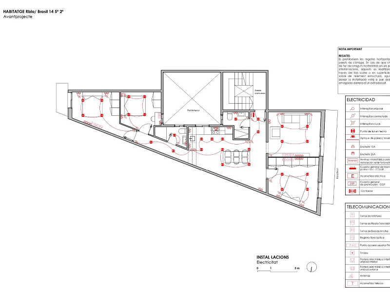 Piso alto con dos orientaciones y balcones en Sants, Barcelona. Foto:  5