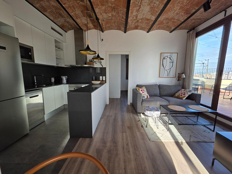 Charming penthouse with terraces in the heart of Barcelona. Photo:  12