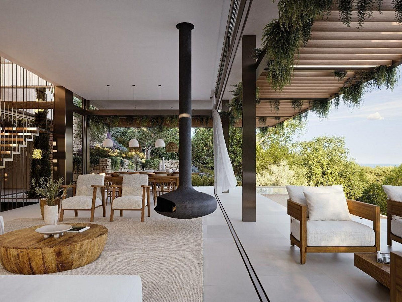 New-Build Detached Villa with Sea Views in Tamariu, Costa Brava. Photo:  12