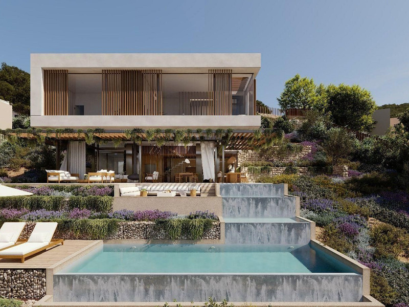 New-Build Detached Villa with Sea Views in Tamariu, Costa Brava. Photo:  3