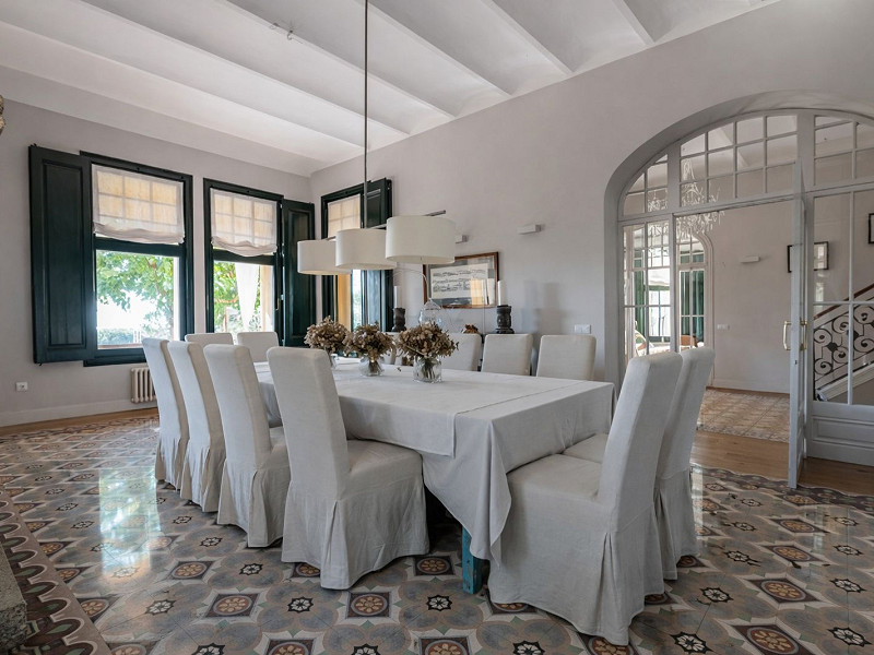 Эксклюзивная вилла для летней аренды в Сант-Андреу-де-Льяванерес, Коста-дель-Маресме. Фото:  28