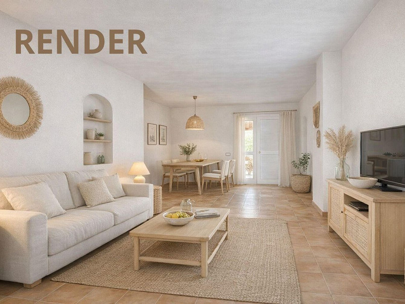 Квартира на первом этаже с садом и видом на море в La Volta d’Ametller, Коста-Брава. Фото:  3