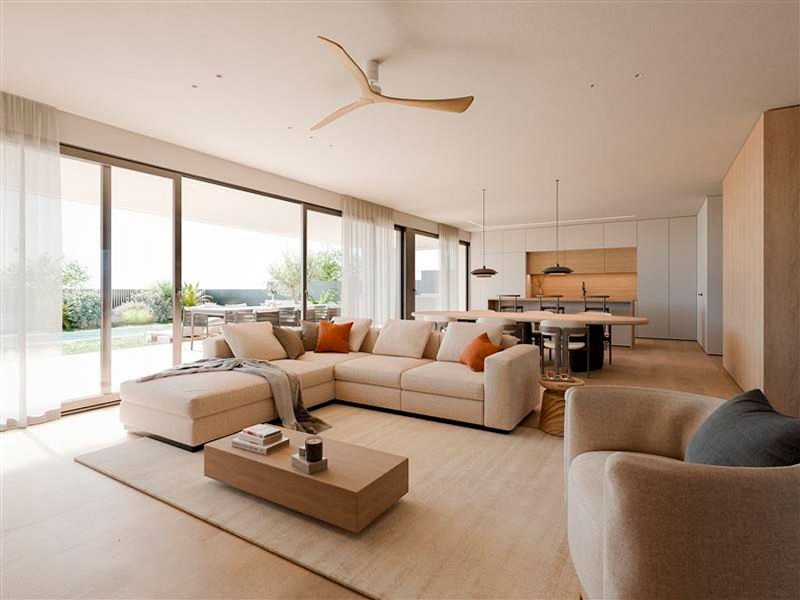 Современная энергоэффективная вилла с бассейном в Ла Плана, Ситжес. Фото:  5