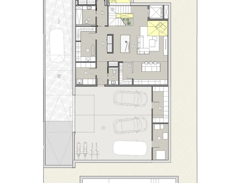Современная энергоэффективная вилла с бассейном в Ла Плана, Ситжес. Фото:  11