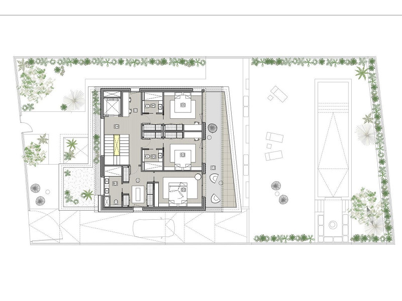 Современная энергоэффективная вилла с бассейном в Ла Плана, Ситжес. Фото:  13