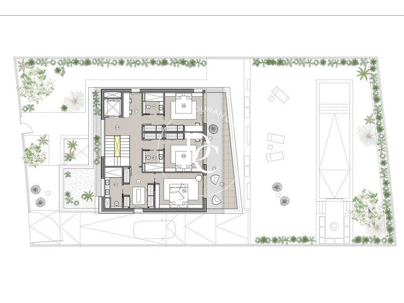 Современная энергоэффективная вилла с бассейном в Ла Плана, Ситжес. Фото:  28