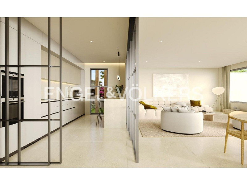 Новая современная вилла с видом на море, просторными террасами и гаражом в Ситжесе. Фото:  24