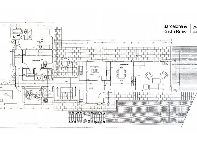 Великолепный современный дом с бассейном и видом на море в Левантине, Ситжес. Фото:  31
