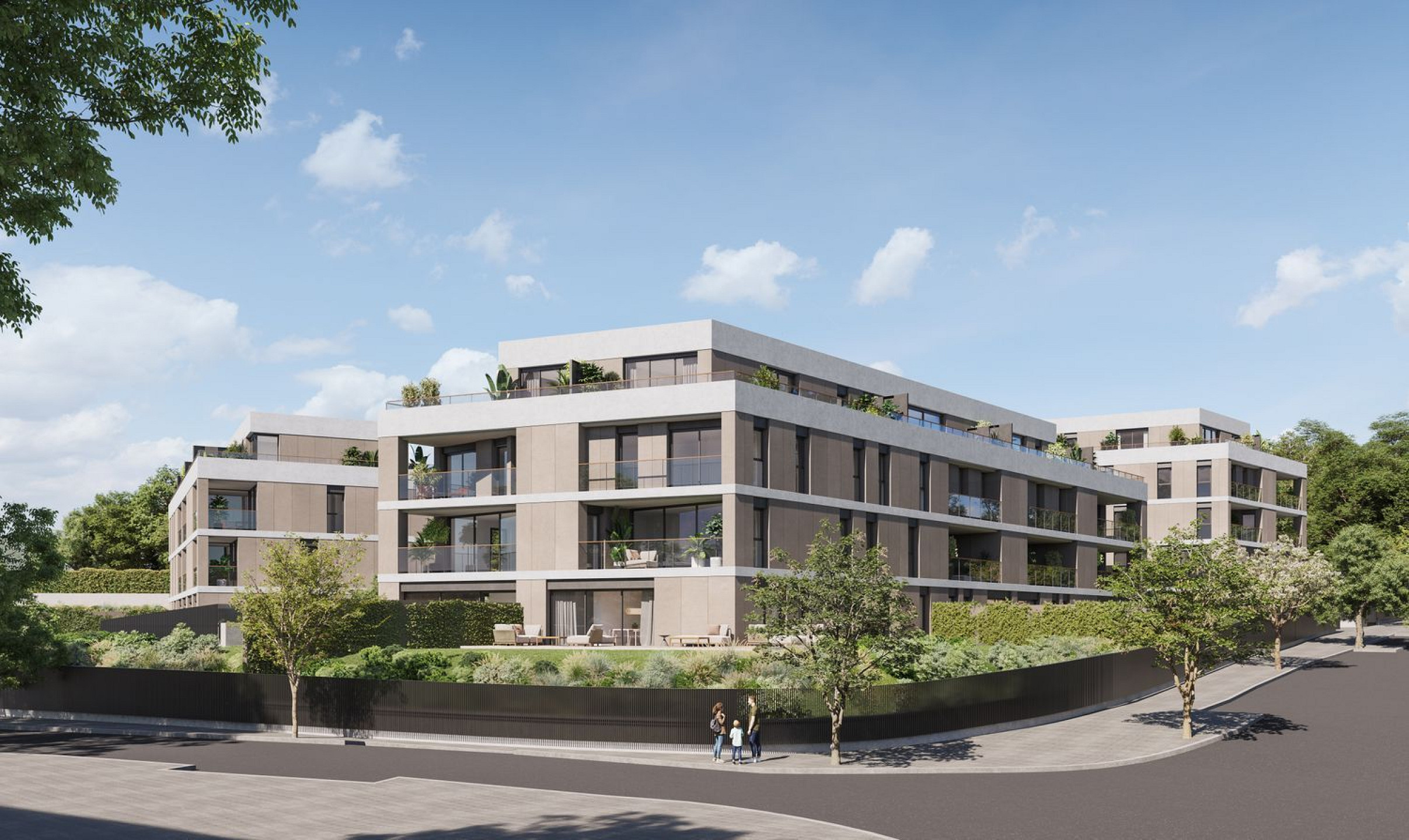 Новостройка с современным дизайном в Ситжесе, Барселона