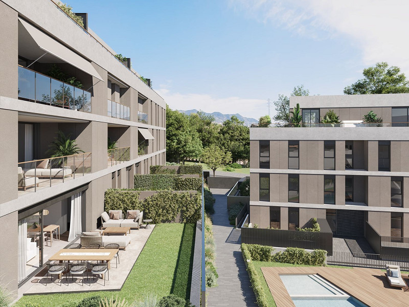 Новостройка с современным дизайном в Ситжесе, Барселона. Фото:  8