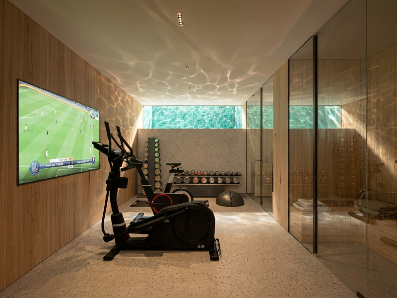 Элитная дизайнерская вилла с видом на море в Сант-Андреу-де-Льяванерас, Барселона. Фото:  12