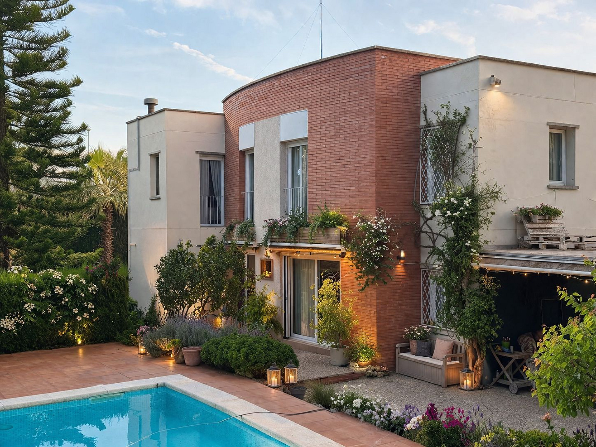 Mediterranean Home with Garden and Pool in Gava Mar, Barcelona