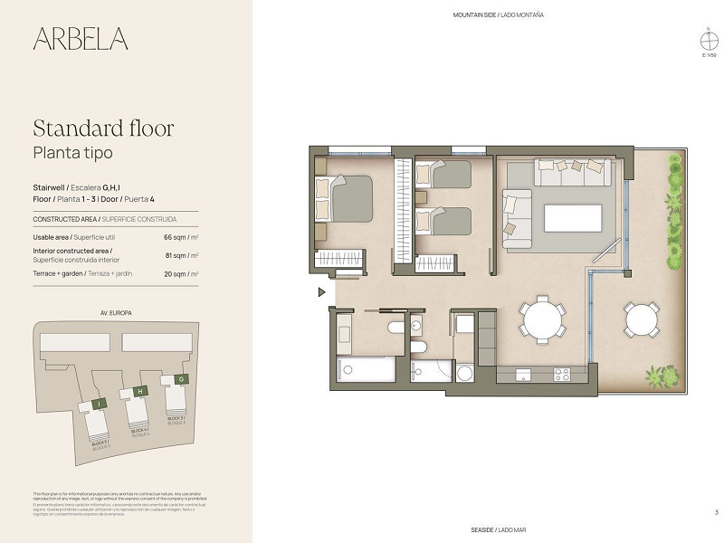 Sea View Apartment with Terrace in Gava Mar – Beachfront. Photo:  2