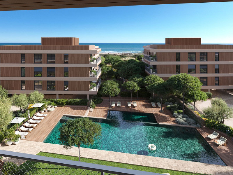 Sea View Apartment with Terrace in Gava Mar – Beachfront. Photo:  9