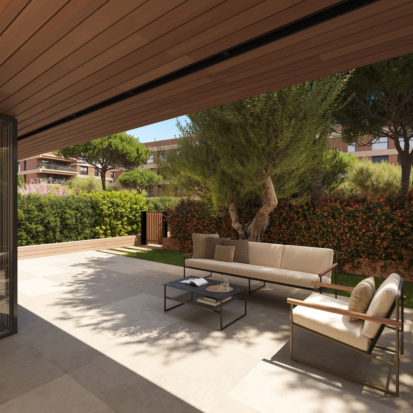 Апартаменты с видом на море и террасой в Гава-Мар – первая линия