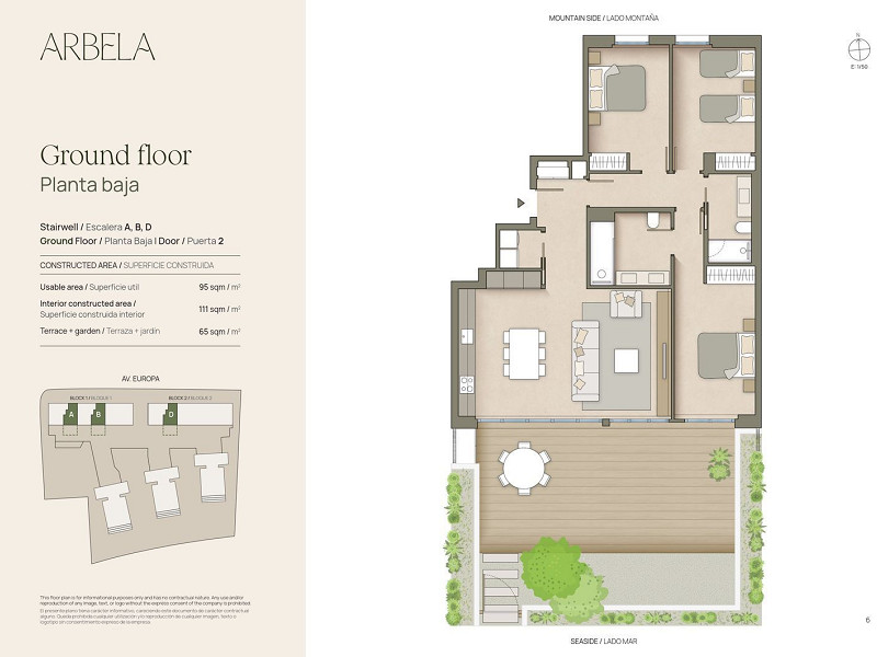 Апартаменты с видом на море и террасой в Гава-Мар – первая линия. Фото:  2