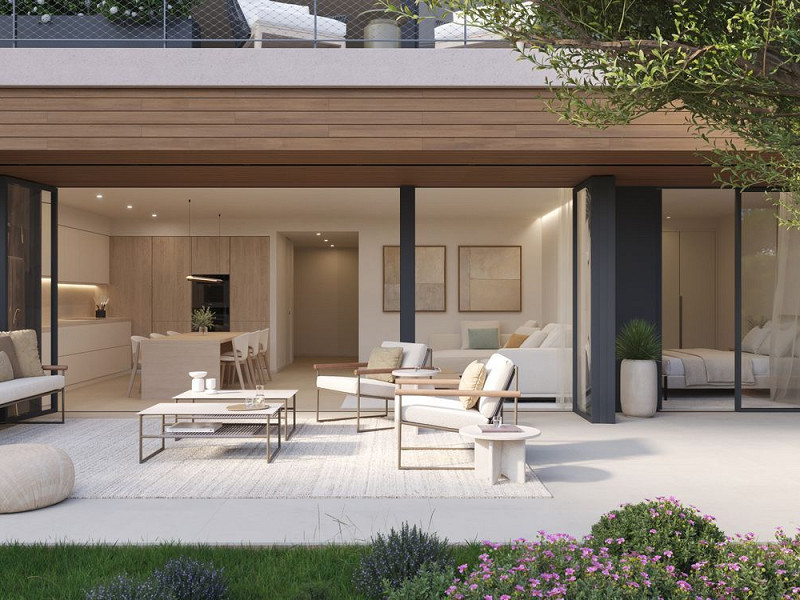 Апартаменты с видом на море и террасой в Гава-Мар – первая линия. Фото:  3